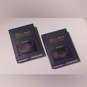 BELLAMI PROFESSIONAL TAPE-IN 20" 50G JET BLACK #1 NATURAL STRAIGHT EXTENSIONS